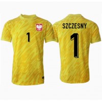 Polen Wojciech Szczesny #1 Keeper Fotballklær Hjemmedrakt EM 2024 Kortermet
